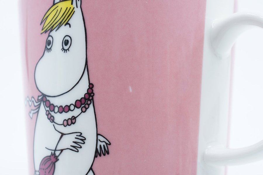 Muminmugg Snorkfröken rosa / Moomin Mug Snorkmaiden Pink