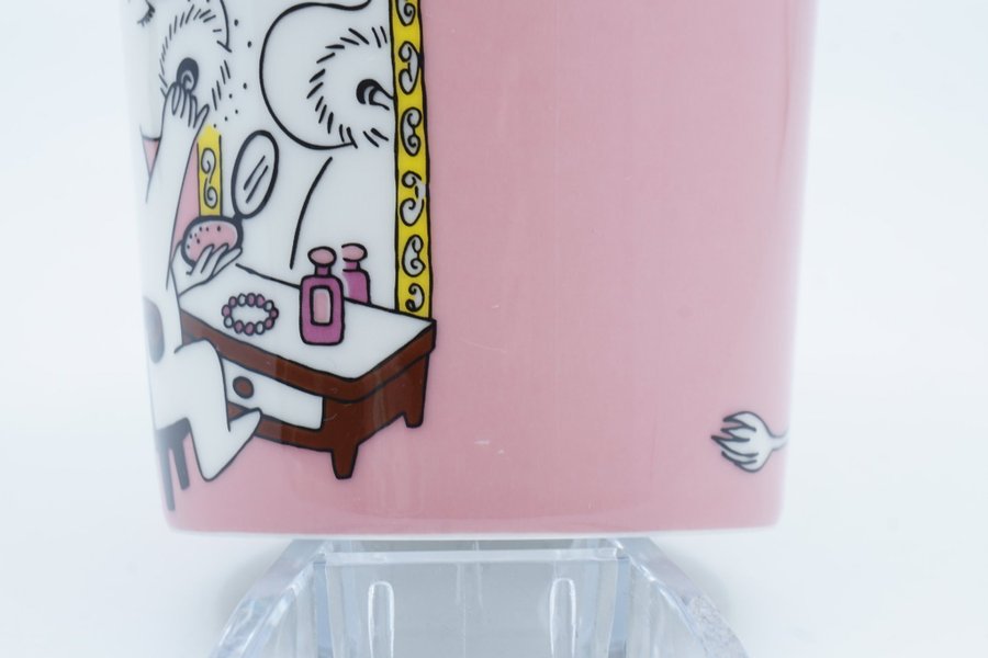 Muminmugg Snorkfröken rosa / Moomin Mug Snorkmaiden Pink