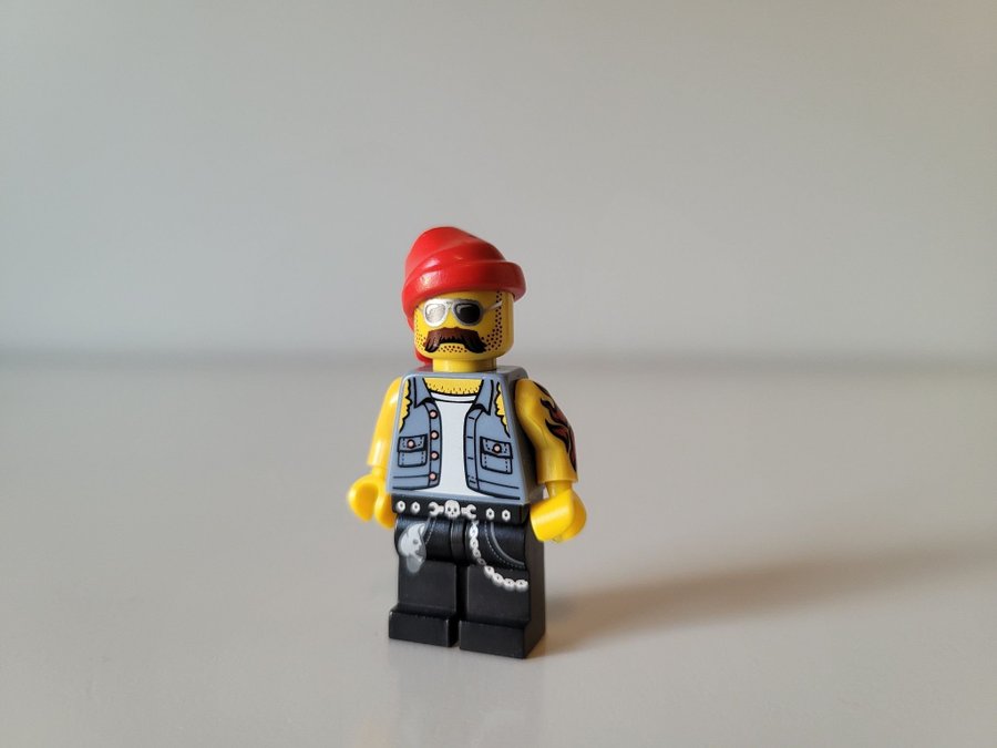 Lego - Motorcycle Mechanic, Series 10 - col160 - Minifigur