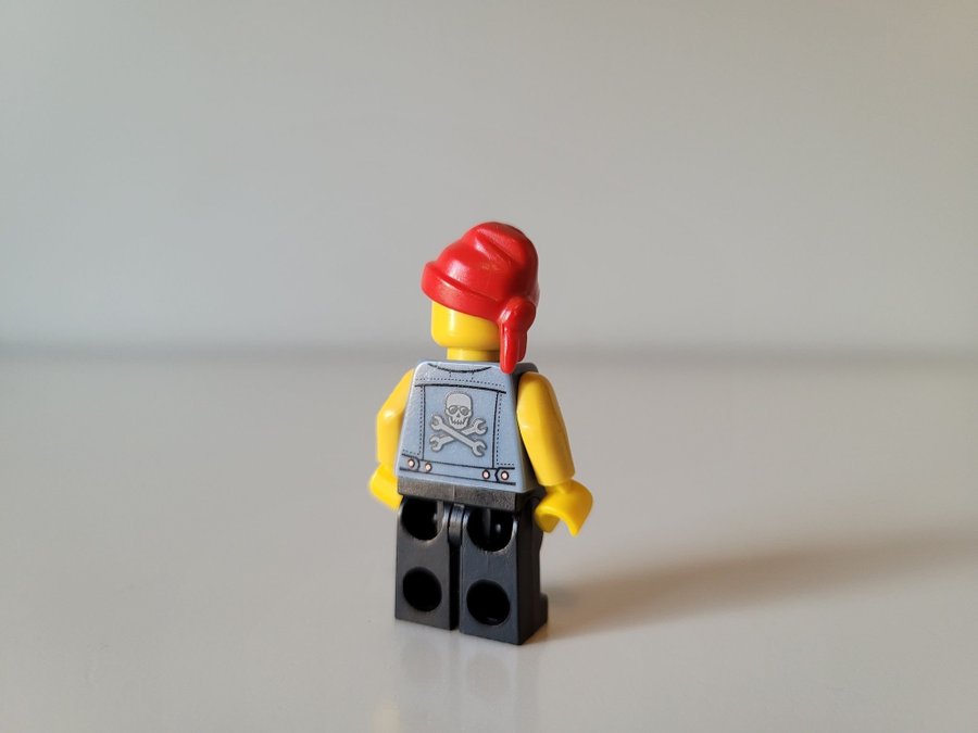 Lego - Motorcycle Mechanic, Series 10 - col160 - Minifigur