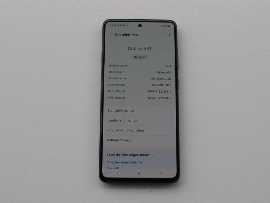 Samsung Galaxy A51 128GB-Duos-Olåst