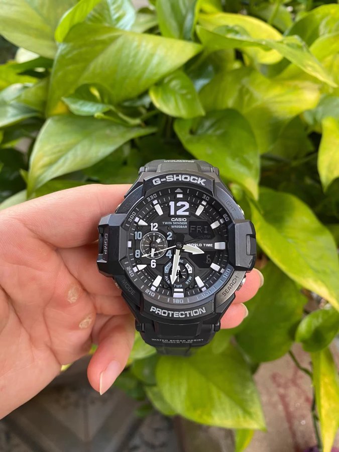 Casio G-SHOCK GRAVITYMASTER GA-1100 Black