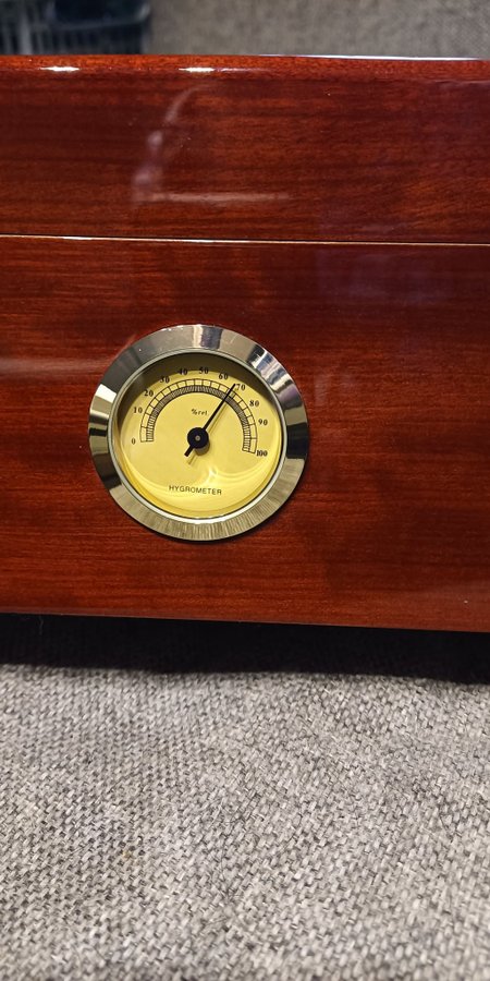 Savoy Humidor med hygrometer