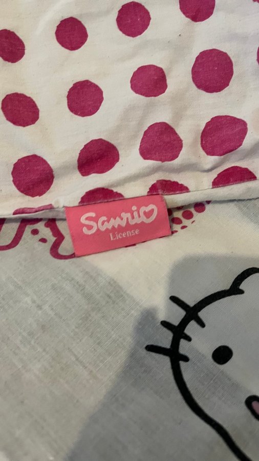 Hello Kitty Sanrio Bäddset Påslakan + örngott y2k