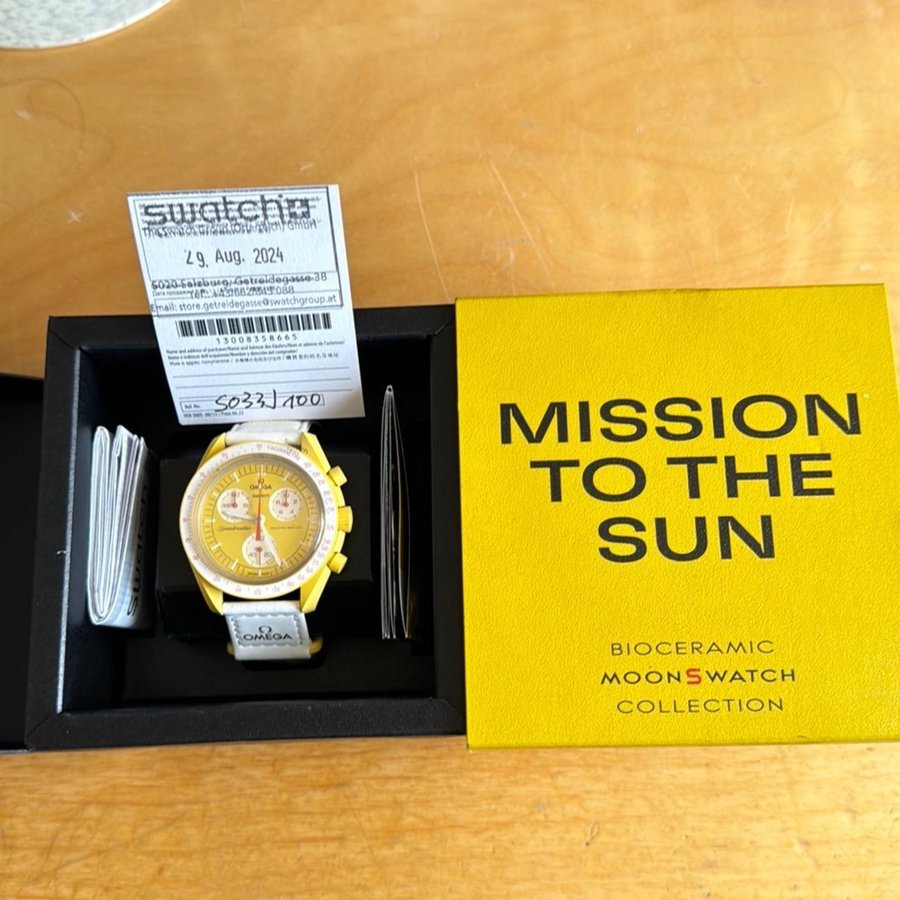 Swatch Mission to the Sun Bioceramic MoonSwatch