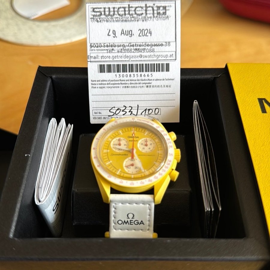 Swatch Mission to the Sun Bioceramic MoonSwatch