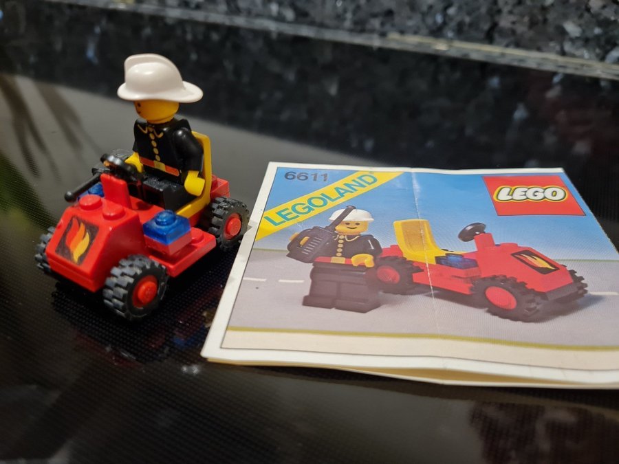 Lego Retro Brandbil 6611 Legoland