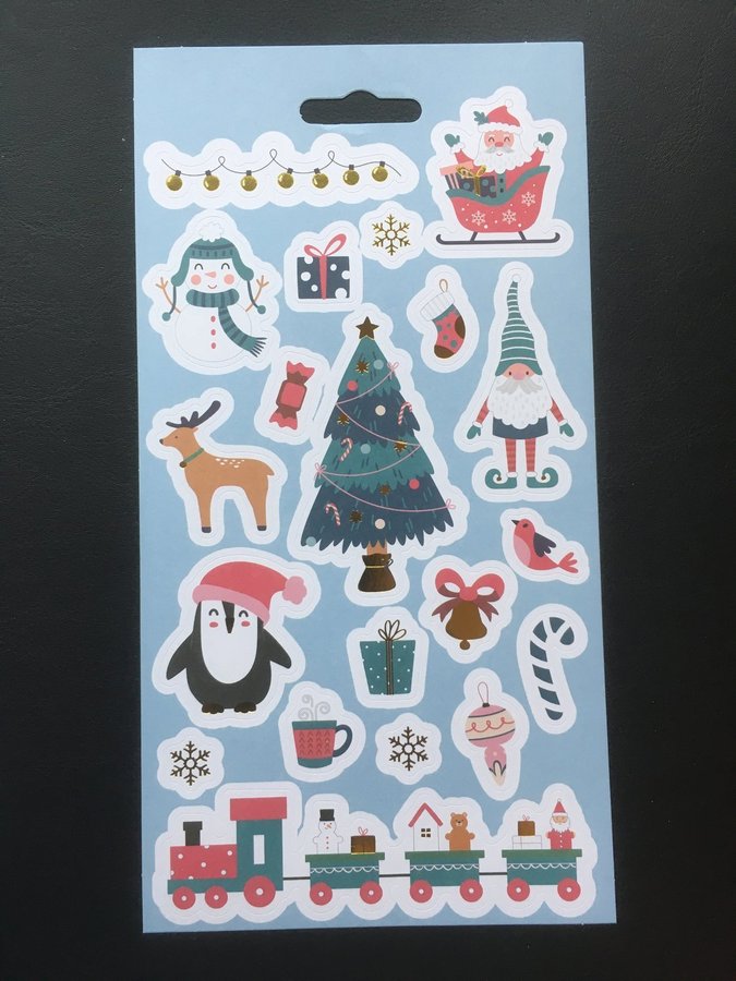 Julmotiv - Klistermärken - Stickers - God Jul