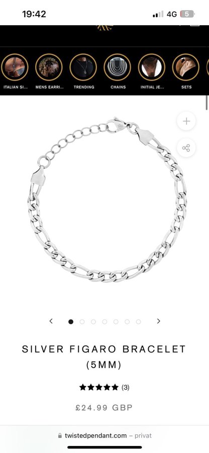 Figaro Chain från Twistedpendant