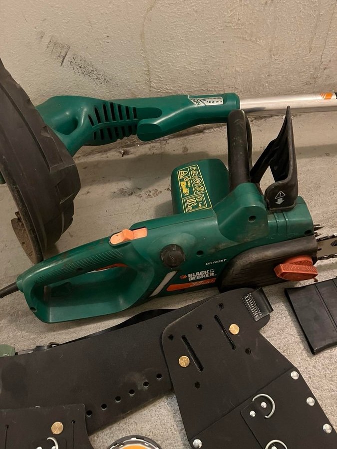 Black  Decker trädgårdsmaskiner