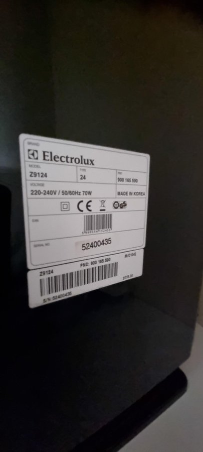 Electrolux Luftrenare Z9124