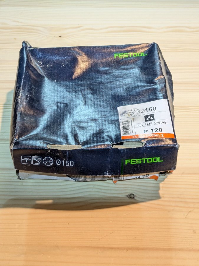 Festool Slippapper P120 150mm Rubin 2