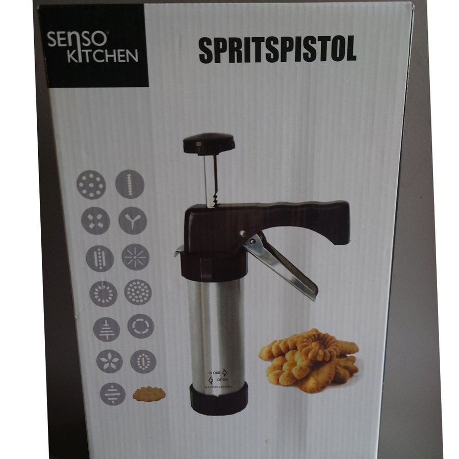 Kaksprits spritspistol Senso Kitchen Ny i kartong