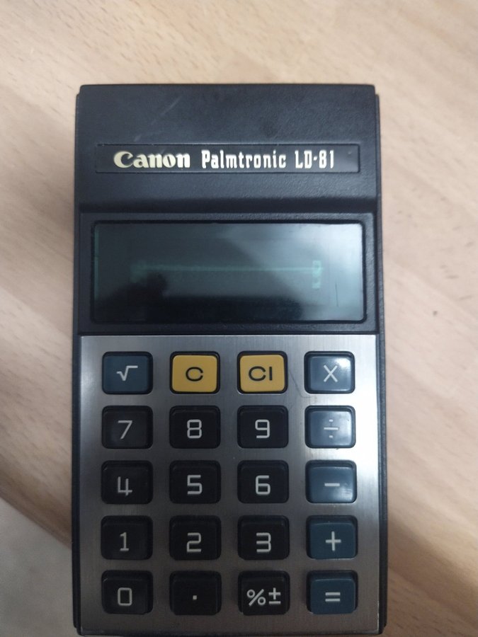 Canon Palmtronic LD-81