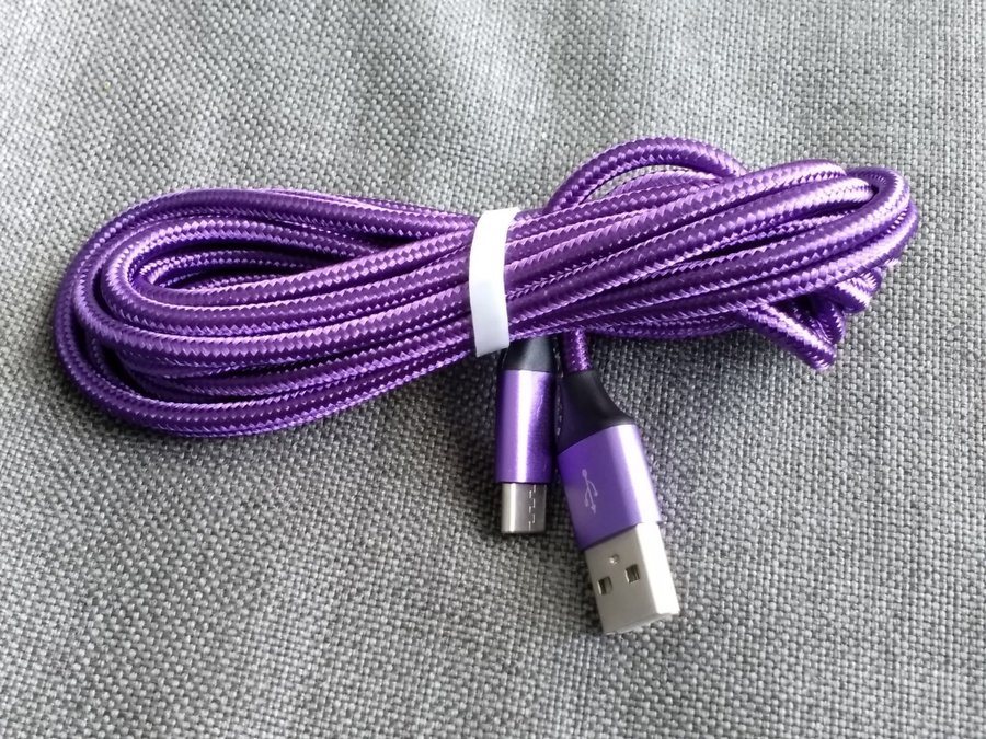 USB-kabel USB A - USB C 3m