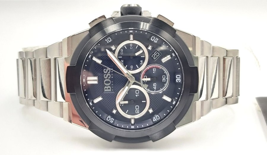 BOSS Hugo Boss Supernova HB1513359 Chronograaf Herenhorloge - Zilver