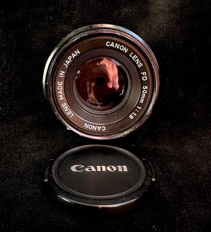 Canon FD 50mm 1:18 Objektiv