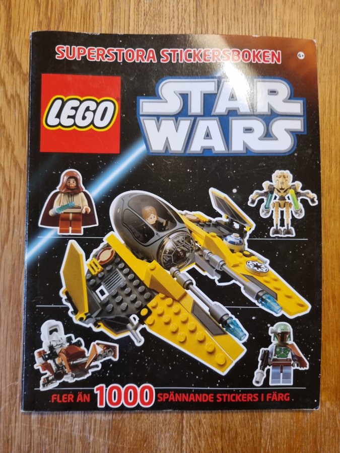 LEGO Star Wars Superstora Stickerbok