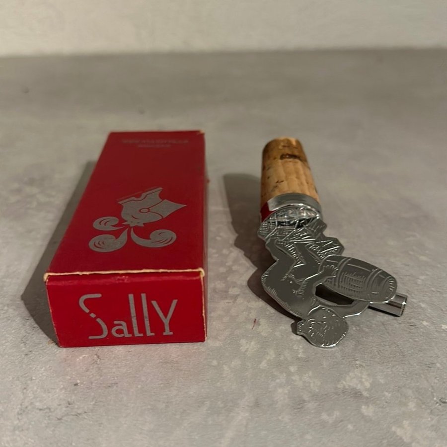 Flaskhällaren Droppkork, "Sally" från Nilsjohan, 1950-talet.