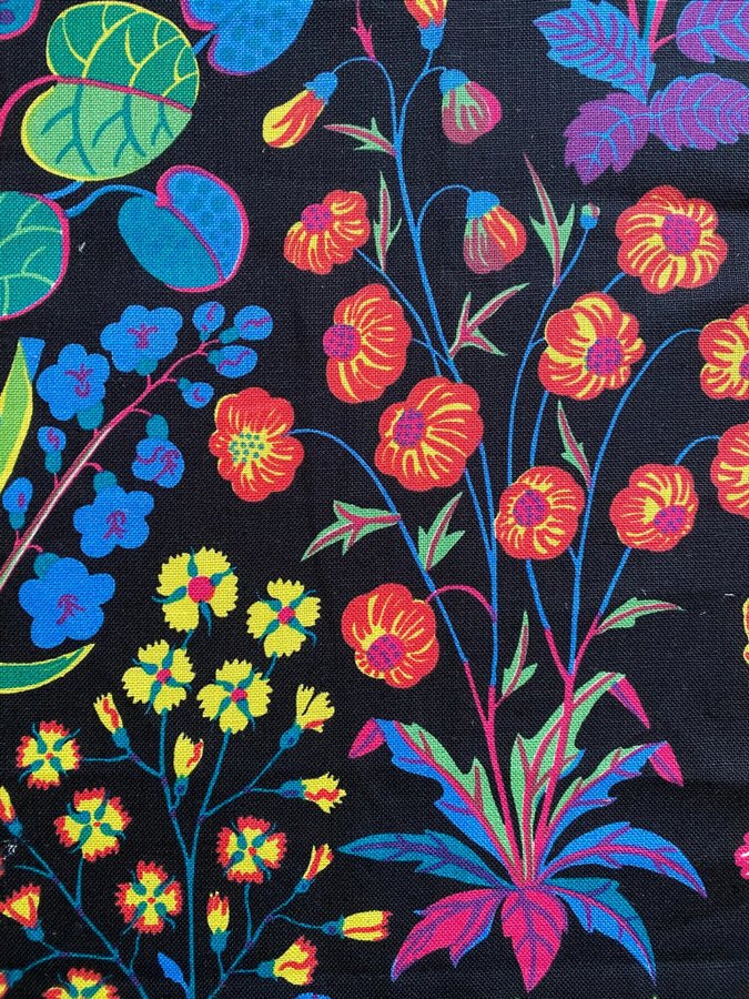 70 x 32 cm Under Ekvatorn, stuvbit tyg, 100% lin, Svenskt Tenn, Josef Frank