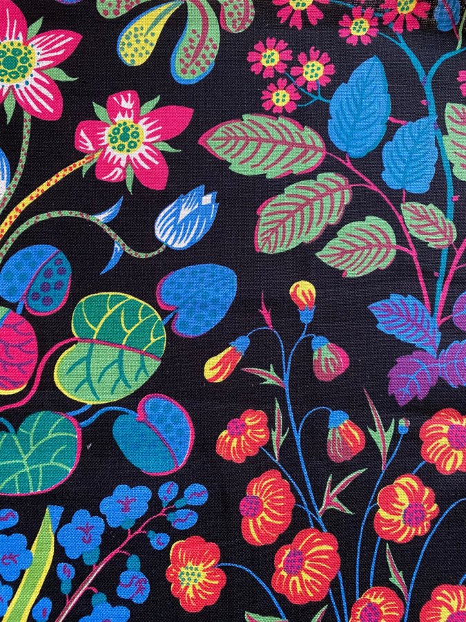 70 x 32 cm Under Ekvatorn, stuvbit tyg, 100% lin, Svenskt Tenn, Josef Frank