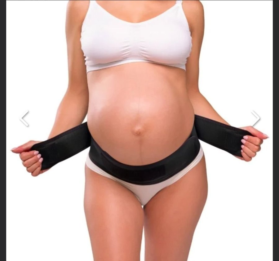 Carriwell Maternity Support Belt - Stödbälte för gravida - stl S/M - svart