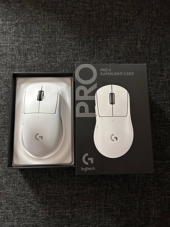 Logitech G Pro X Superlight 2 Dex | MUSMATTA PÅ KÖPET