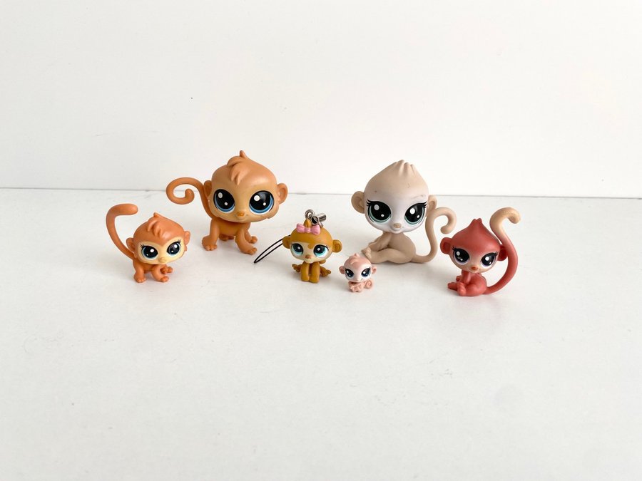 6 st. Littlest Pet Shop apor