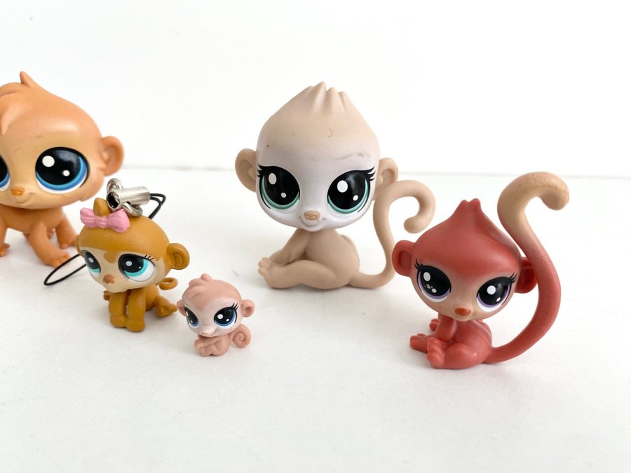 6 st. Littlest Pet Shop apor