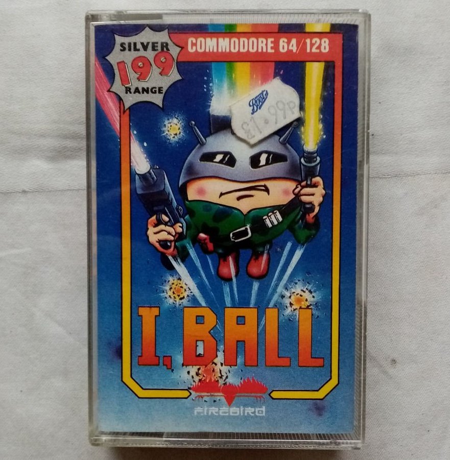 I, Ball (Firebird - Silver 199 Range) - Commodore 64 / C64 Spel