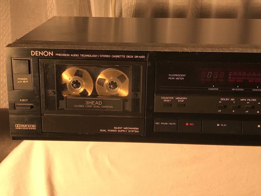 DENON 3 HEAD DECK CASSETTE