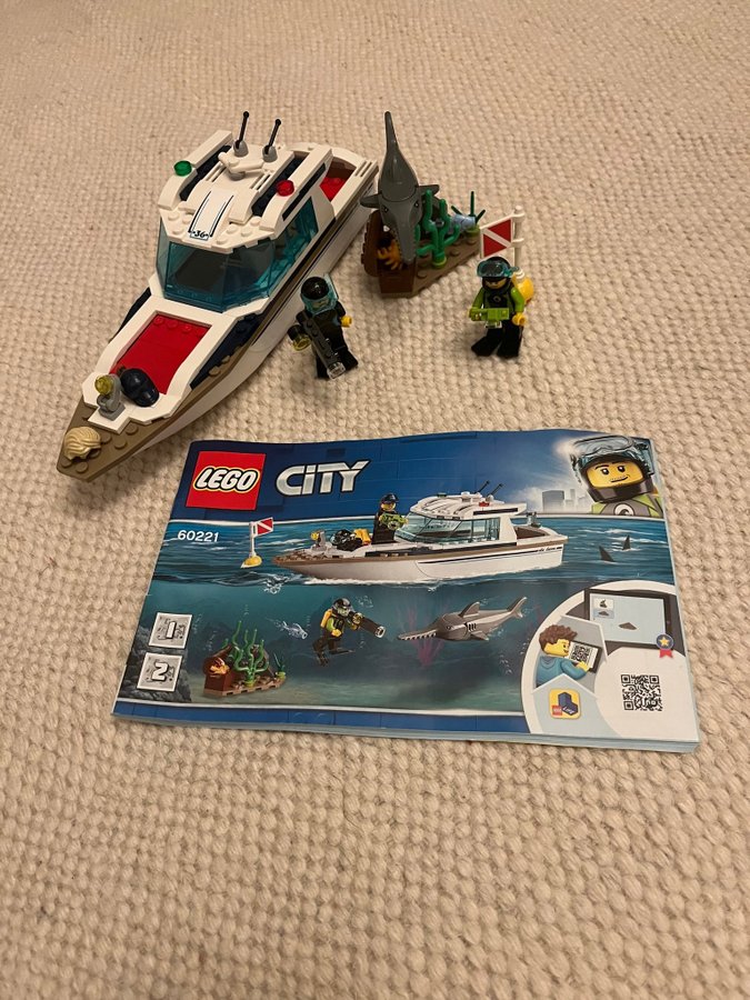 Lego City 60221 Havsforskningsbåt