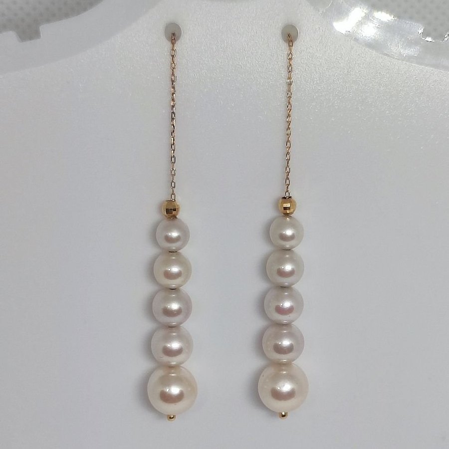 Natural Akoya Pearl Earrings