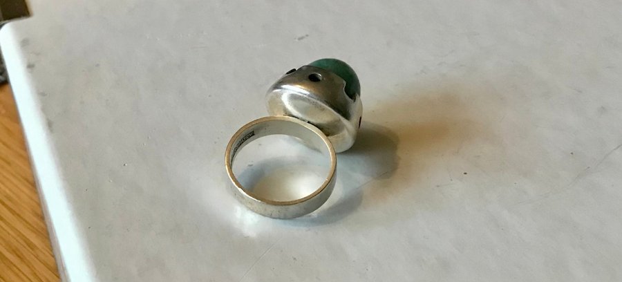 Finsk silverring 925 Martti Viikinniemi