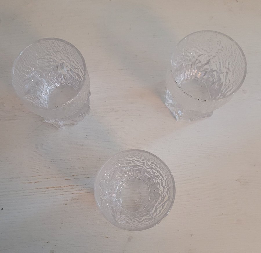 Iittala Aslak T Wirkkala 3 snapsglas