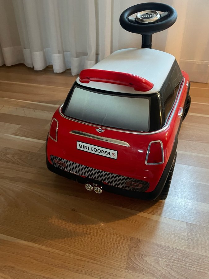 Mini Cooper Foot to Floor Rullbil Röd *julklappstips* HELT NY!