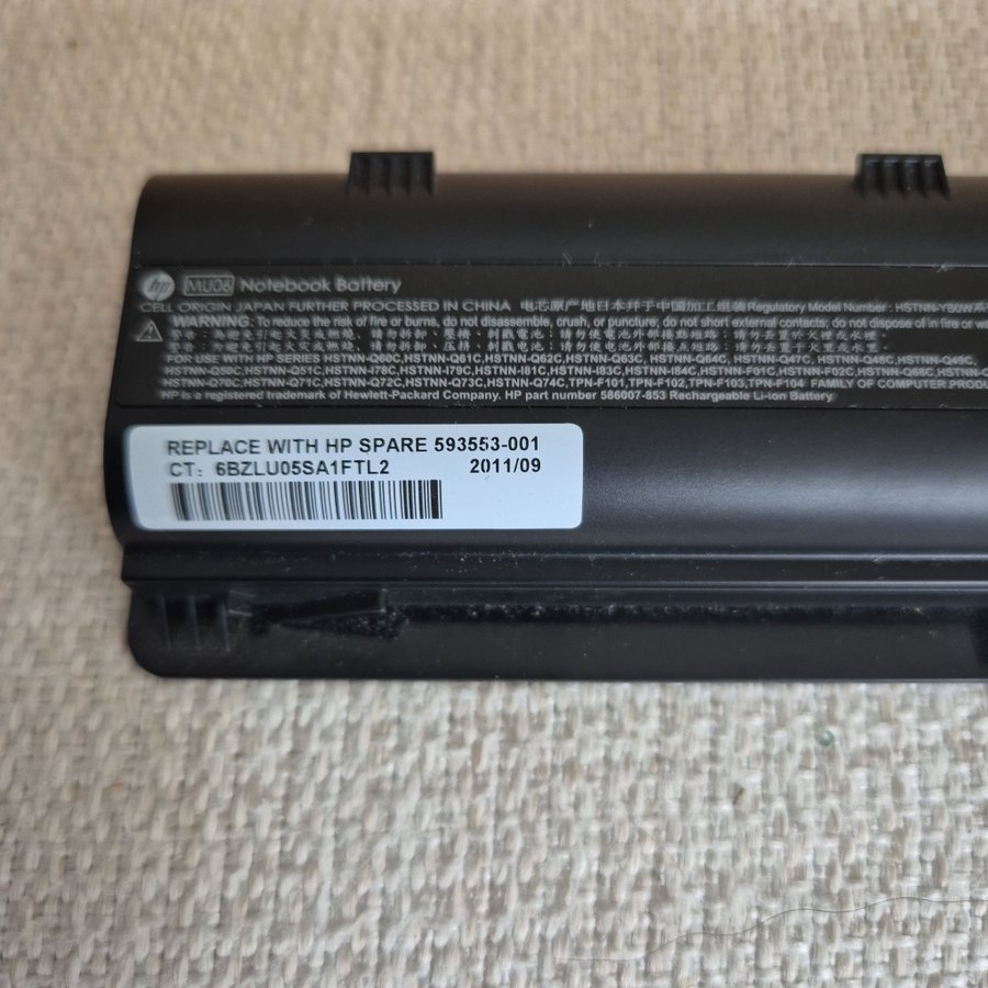 HP original laptopbatteri