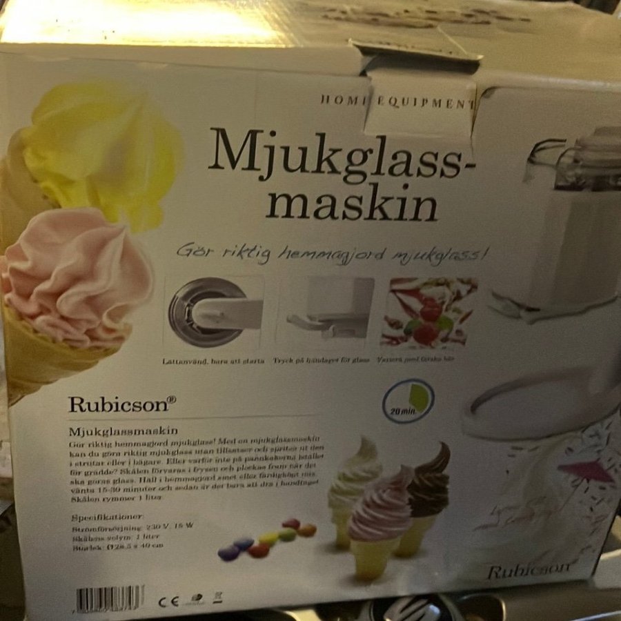 Rubicson Mjukglassmaskin