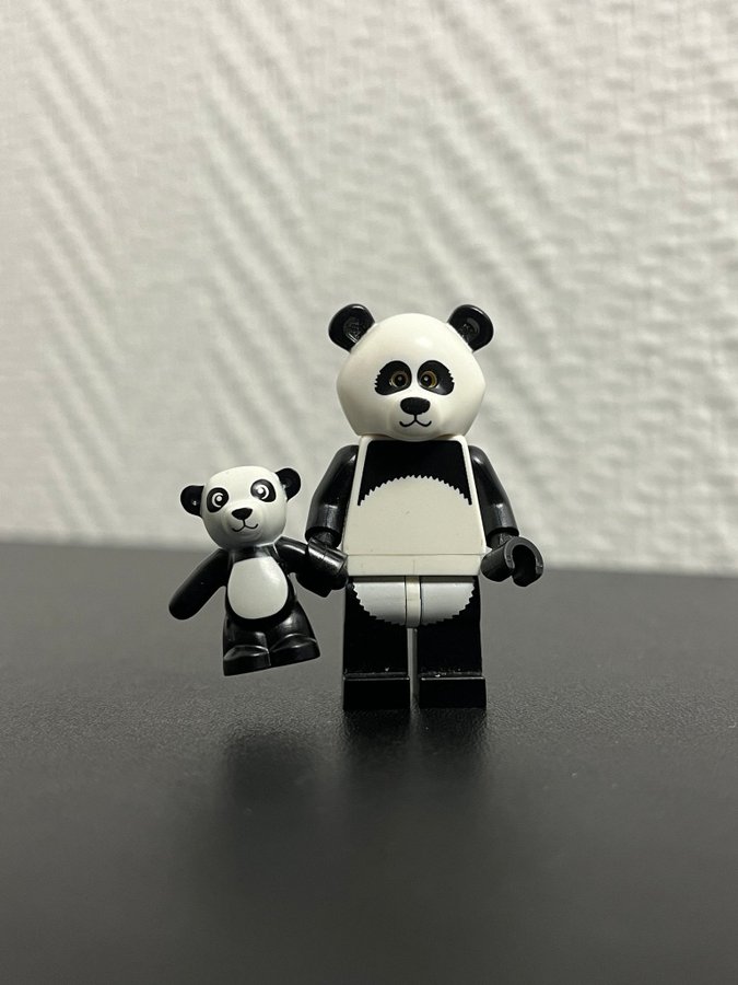 Lego Minifigurer Lego Movie Panda Guy Komplett