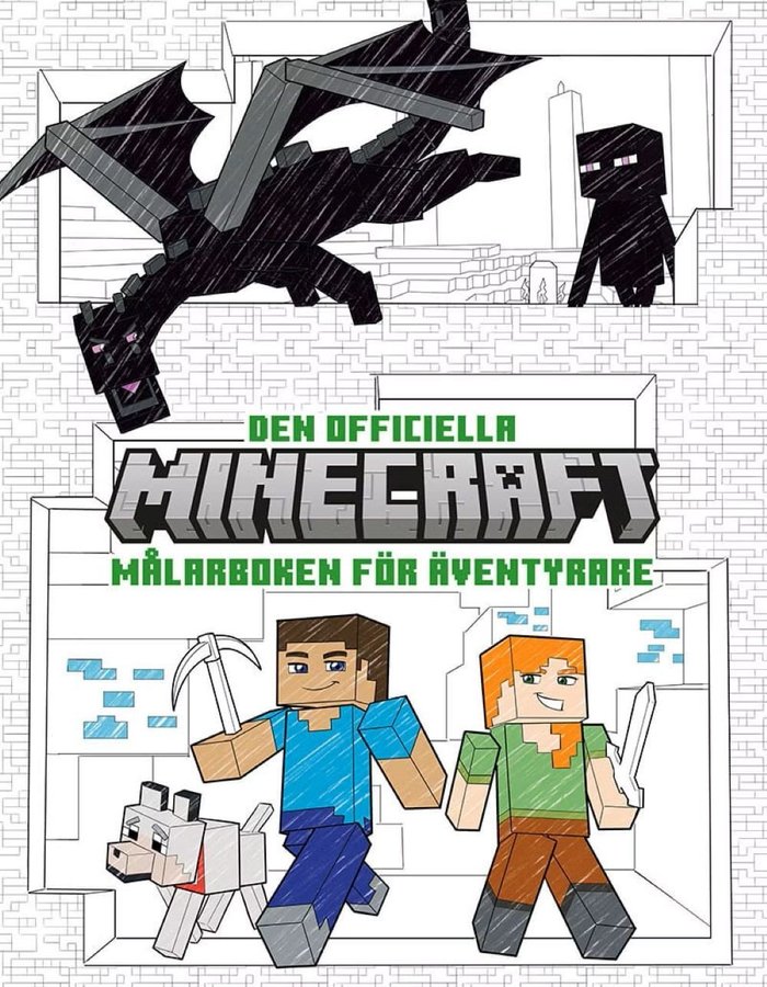 Minecraft - Målarboken för äventyrare