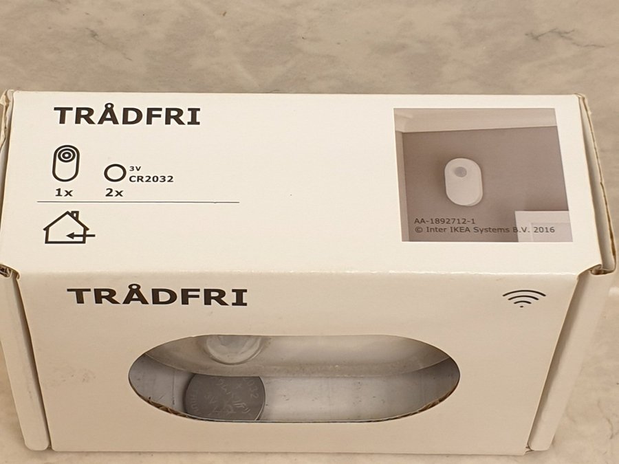 IKEA "Trådfri" rörelsesensor Dammig men ny i förpackning