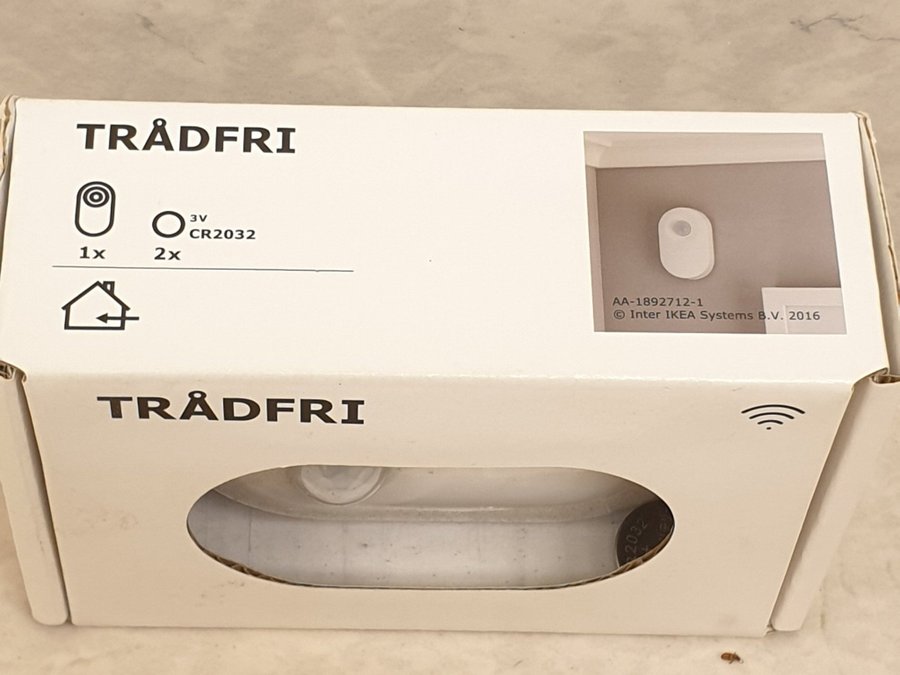 IKEA "Trådfri" rörelsesensor Dammig men ny i förpackning