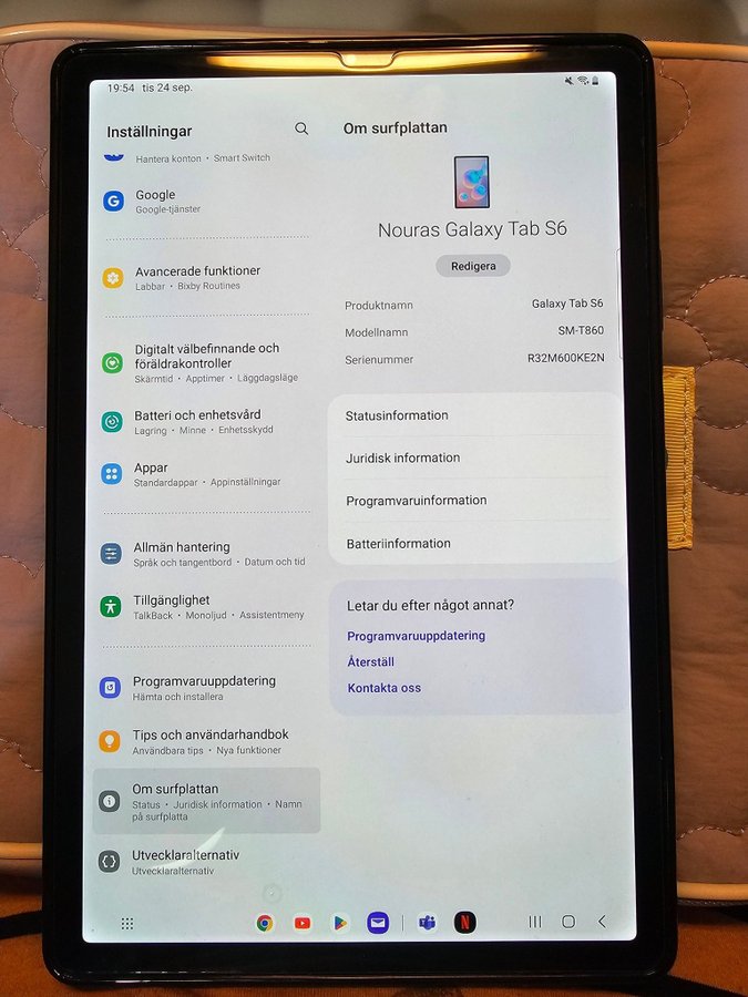 Samsung Galaxy Tab S6