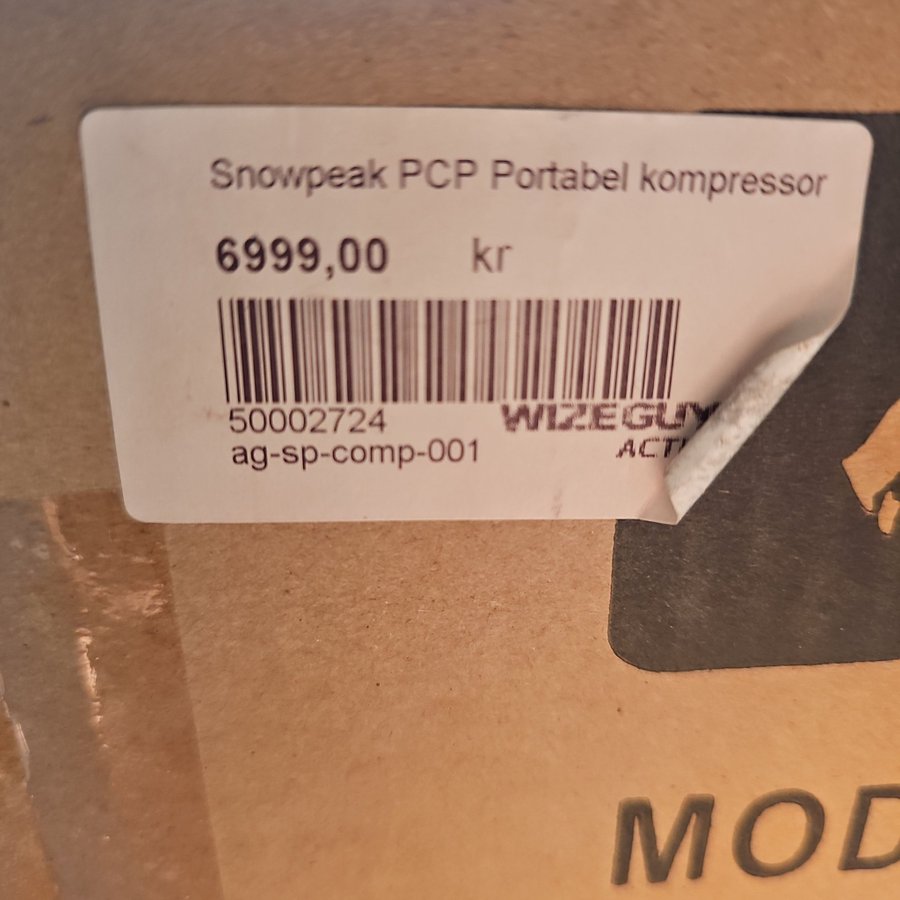 Snowpeak PCP Portabel Kompressor K30