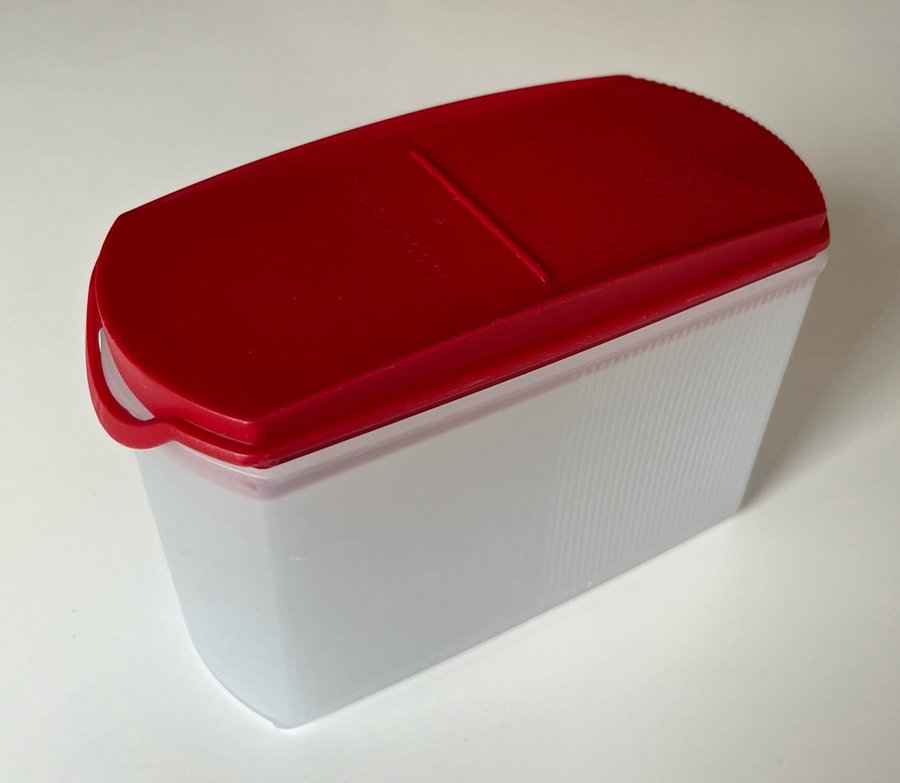 Tupperware SPACEMAKER 1.0 l rött lock