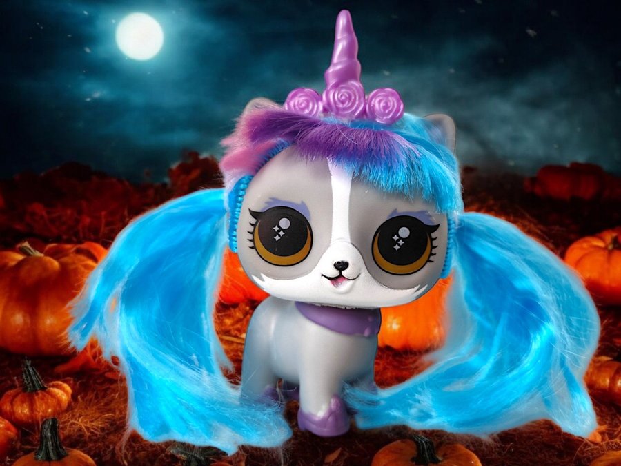 Stor LOL unicorn katt