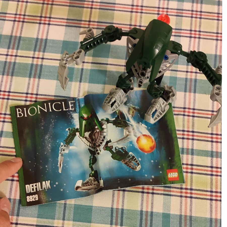 Lego Bionicle Defilak 8929