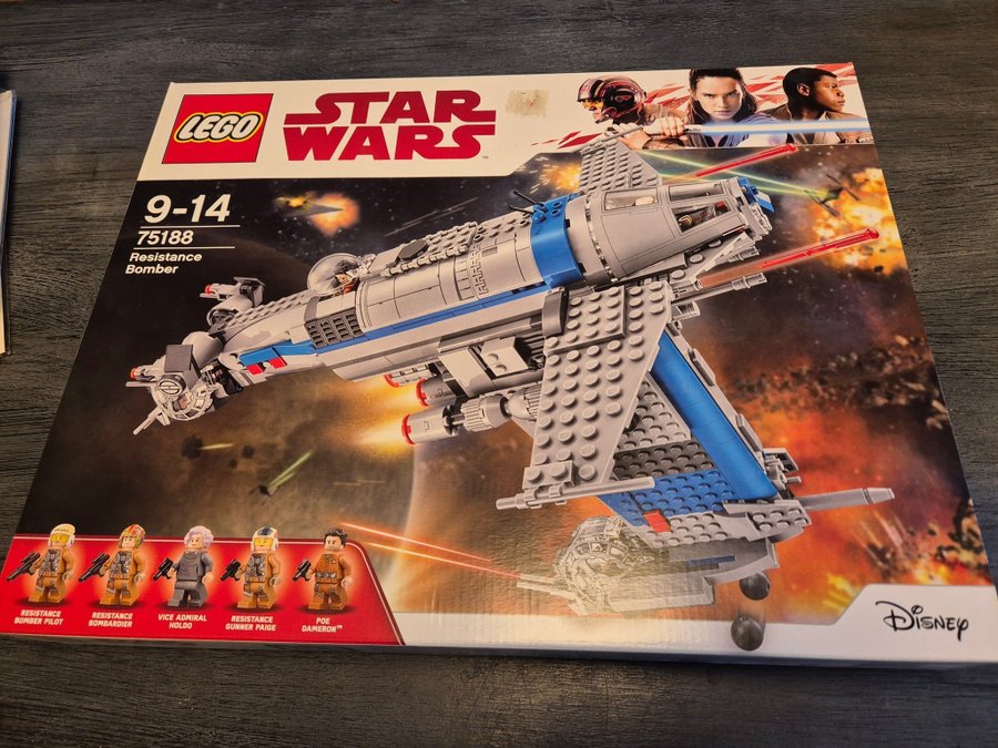 Lego Star Wars 75188 Resistance Bomber (Oöppnad)