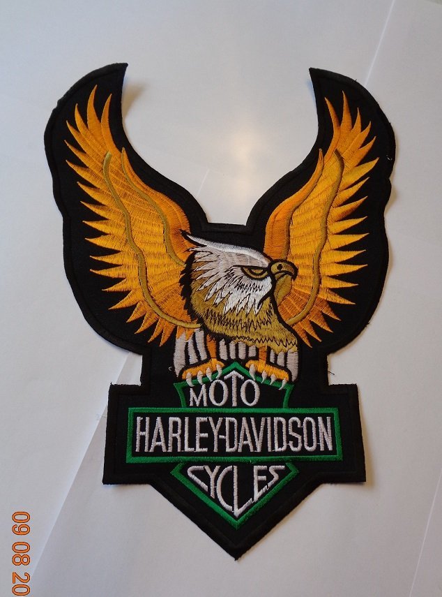 ÖRN HARLEY DAVIDSON NYTT TYG MÄRKE !!!!!