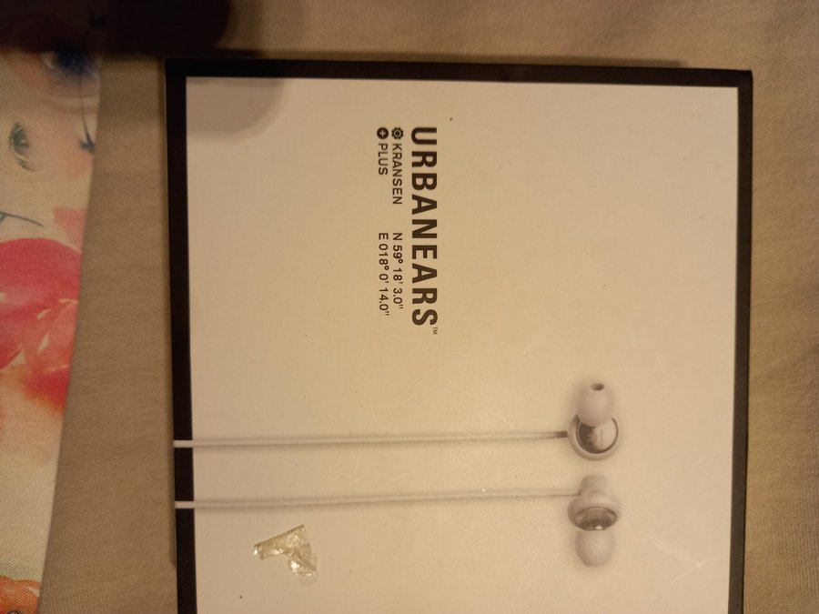 Brand New Urbanears Kransen Plus Hörlurar Fullt Fungera